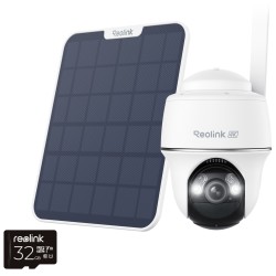 Reolink BP4G Outdoor Battery Camera 4K PTZ GO PT Ultra (G440) (White) (Hard Bundle) — Buy in Cyprus with Fast Delivery