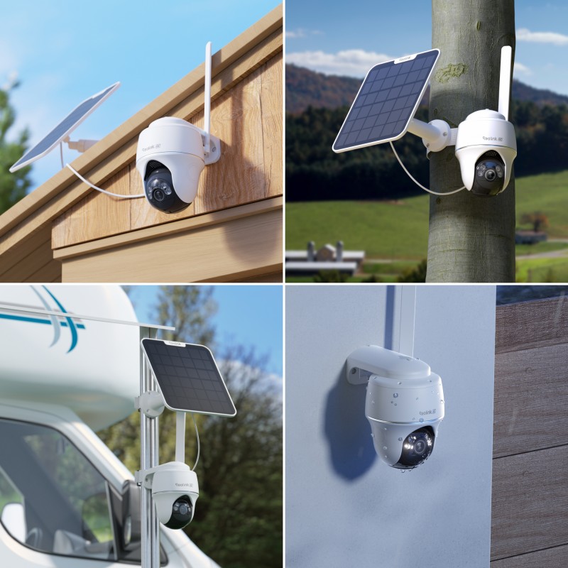 Reolink BP4G Outdoor Battery Camera 4K PTZ GO PT Ultra (G440) (White) (Hard Bundle) — Buy in Cyprus with Fast Delivery