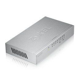 Zyxel 8-Port Gigabit Ethernet Switch with QoS Metal UK Plug - GS-108BV3 - 8-Port Gigabit Ethernet Switch with QoS Metal UK Plug