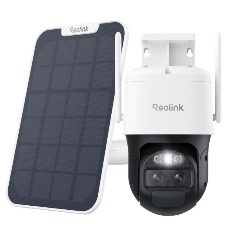 Reolink Outdoor Battery Camera 4K Trackmix LTE - BP4G - (G770) (White) (Hard Bundle) — Buy in Cyprus with Fast Delivery