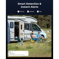 Reolink Outdoor Battery Camera 4K Trackmix LTE - BP4G - (G770) (White) (Hard Bundle) — Buy in Cyprus with Fast Delivery