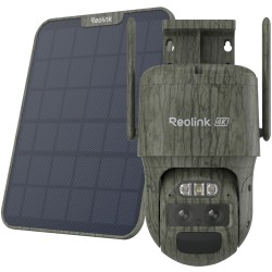 Reolink Outdoor Battery Camera 4K Trackmix LTE - BP4G - (G770-C) (Camo) Bundle — Buy in Cyprus with Fast Delivery