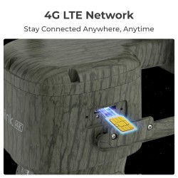 Reolink Outdoor Battery Camera 4K Trackmix LTE - BP4G - (G770-C) (Camo) Bundle — Buy in Cyprus with Fast Delivery