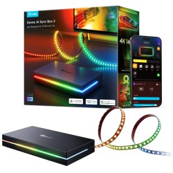 Govee TV AI Sync Box with Strip Light - 75-85' Max 8K 240HZ (Matter) (UK) — Buy in Cyprus with Fast Delivery