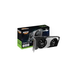 Inno3D GeForce RTX 5060 Twin X2 OC - Black/Grey, 8GB GDDR7, Boost 2527 MHz, PCIe 5.0 — Buy in Cyprus with Fast Delivery