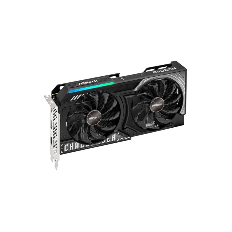 ASRock Radeon RX 9060 XT Challenger OC - 16GB GDDR6, 3290 MHz Boost, PCIe 5.0, Black — Buy in Cyprus with Fast Delivery