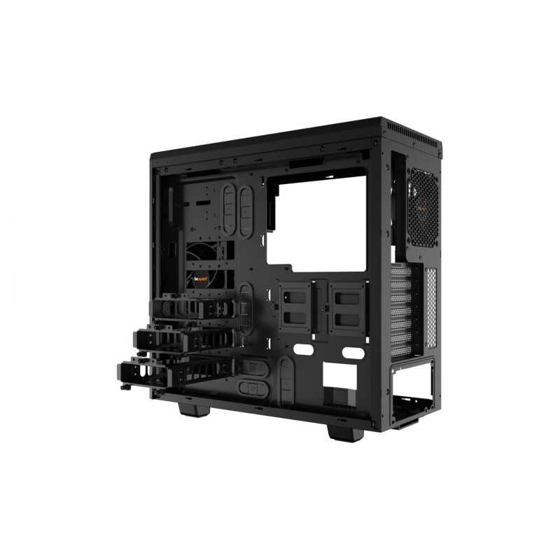 be quiet! Pure Base 600 Window - Mid Tower Case - Black, Tempered Glass, ATX/mATX/Mini-ITX, 425mm GPU, 165mm CPU