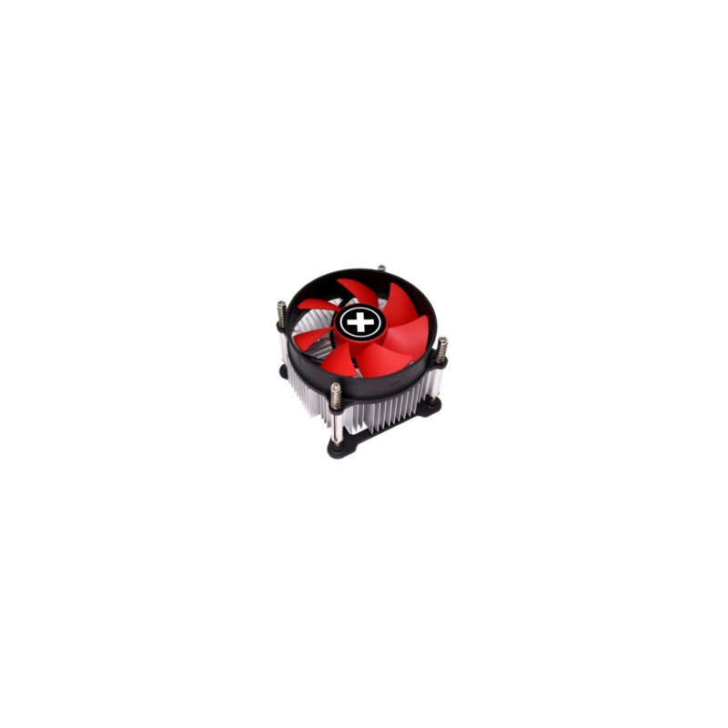 Xilence Performance C I350 PWM CPU Cooler - LGA1700 Compatible, 92mm Red PWM Fan, Black/Red, 110W TDP