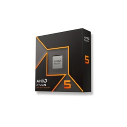AMD Ryzen 5 9600X - AM5 Socket - 6 Cores/12 Threads, 3.9 GHz Base, 5.4 GHz Boost, 65W TDP, No Cooler