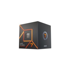 AMD Ryzen 7 7700 - AM5 Socket - 8 Cores / 16 Threads, 3.8GHz Base, 5.3GHz Boost, 65W, Cooler Included