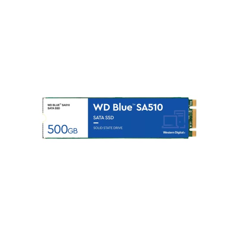 WD Blue 500GB SSD - WDS500G3B0B - M.2 2280, SATA III 6Gb/s, 560/510 MB/s — Buy in Cyprus with Fast Delivery