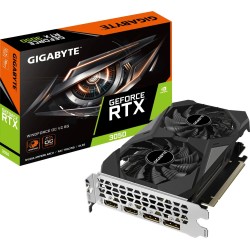 Gigabyte GeForce RTX 3050 Windforce OC V2 - 6GB GDDR6, 1477MHz, Black/Silver — Buy in Cyprus with Fast Delivery