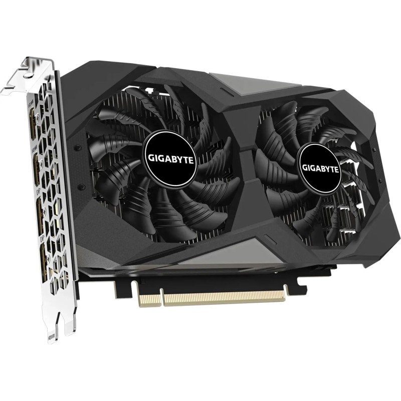 Gigabyte GeForce RTX 3050 Windforce OC V2 - 6GB GDDR6, 1477MHz, Black/Silver — Buy in Cyprus with Fast Delivery