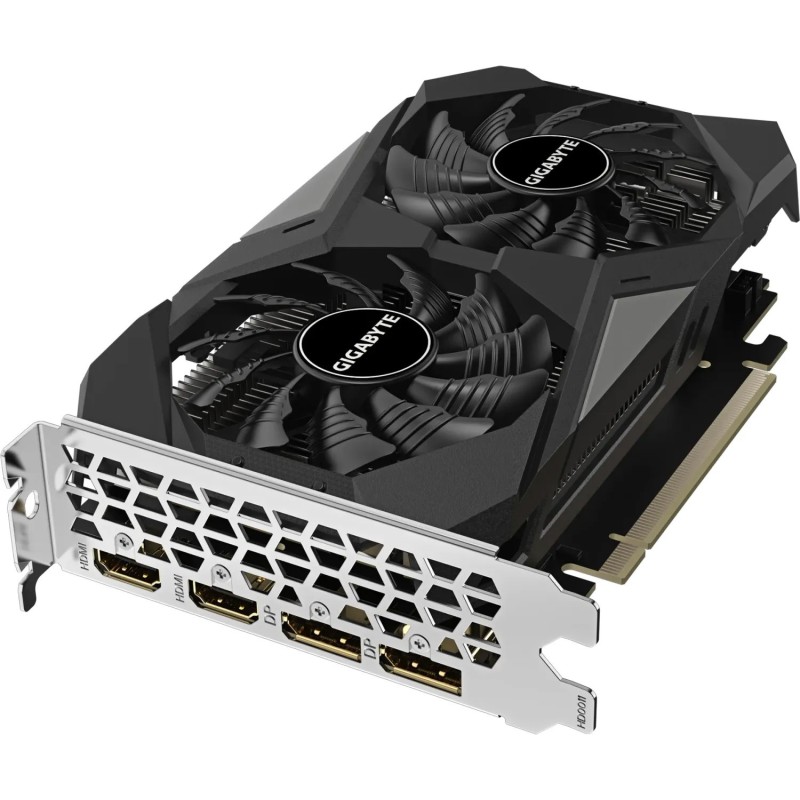 Gigabyte GeForce RTX 3050 Windforce OC V2 - 6GB GDDR6, 1477MHz, Black/Silver — Buy in Cyprus with Fast Delivery