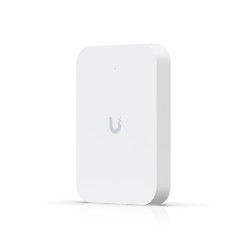 Ubiquiti UniFi U7-IW - In-Wall Wi-Fi 7 Access Point - White, 4 Spatial Streams, Integrated 2.5GbE PoE Switch