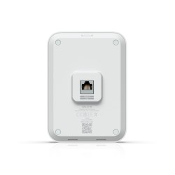 Ubiquiti UniFi U7-IW - In-Wall Wi-Fi 7 Access Point - White, 4 Spatial Streams, Integrated 2.5GbE PoE Switch