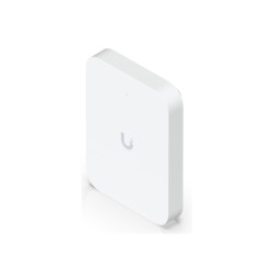 Ubiquiti UniFi U7-IW - In-Wall Wi-Fi 7 Access Point - White, 4 Spatial Streams, Integrated 2.5GbE PoE Switch