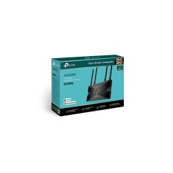 TP-Link Archer AX53 - Wi-Fi 6 Dual-Band Router, 4x Gigabit LAN, 4 External Antennas, Black, Dual-Core CPU