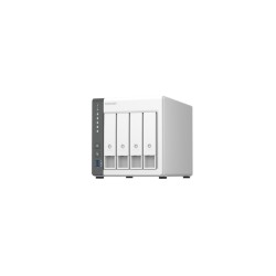 QNAP TS-433-4G NAS Server - 4-Bay White, 4GB RAM, ARM Cortex-A55 2.0GHz, Dual 2.5GbE — Buy in Cyprus with Fast Delivery
