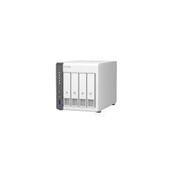 QNAP TS-433-4G NAS Server - 4-Bay White, 4GB RAM, ARM Cortex-A55 2.0GHz, Dual 2.5GbE — Buy in Cyprus with Fast Delivery