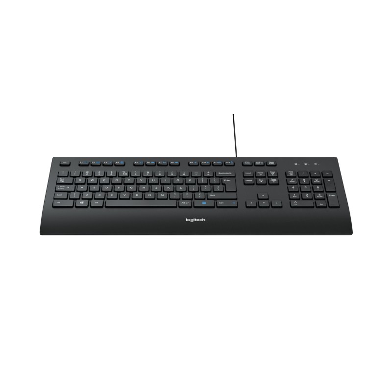 Logitech K280E Pro - Wired USB Full-Size Business Keyboard - Black (US International) — Buy in Cyprus with Fast Delivery