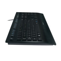 Logitech K280E Pro - Wired USB Full-Size Business Keyboard - Black (US International) — Buy in Cyprus with Fast Delivery