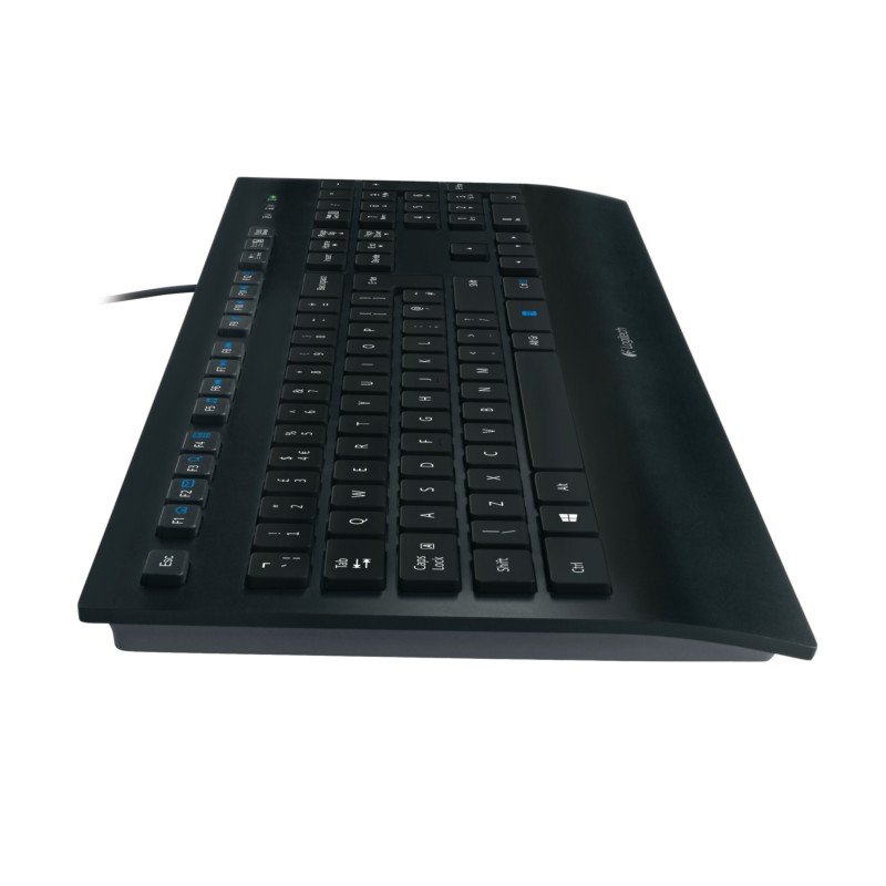 Logitech K280E Pro - Wired USB Full-Size Business Keyboard - Black (US International) — Buy in Cyprus with Fast Delivery