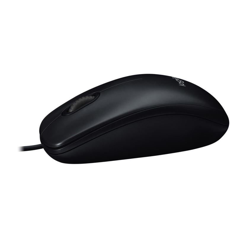 Logitech M90 Wired Optical Mouse - 910-001793 - Ambidextrous, 1000 DPI, Grey, USB-A — Buy in Cyprus with Fast Delivery
