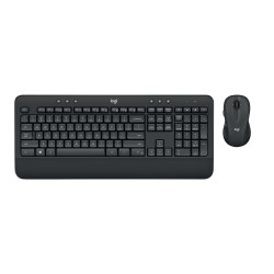 Logitech MK545 Advanced Wireless Keyboard & Mouse Combo - 920-008889 - Black, German QWERTZ, USB