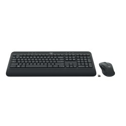 Logitech MK545 Advanced Wireless Keyboard & Mouse Combo - 920-008889 - Black, German QWERTZ, USB