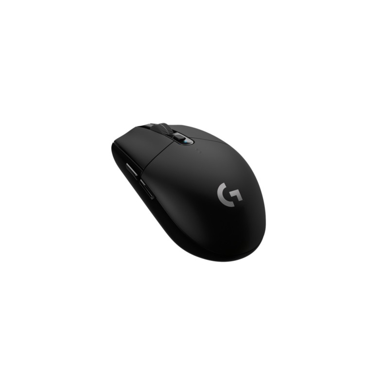 Logitech G G305 Wireless Gaming Mouse - HERO Sensor, 12,000 DPI, 1 ms, 6 Programmable Buttons, Black (910-005282)