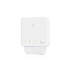 Ubiquiti UniFi Switch - USW-Flex - 5‑Port Gigabit (4x PoE), L2 Managed, White — Buy in Cyprus with Fast Delivery