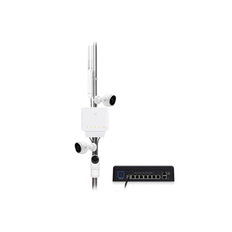 Ubiquiti UniFi Switch - USW-Flex - 5‑Port Gigabit (4x PoE), L2 Managed, White — Buy in Cyprus with Fast Delivery