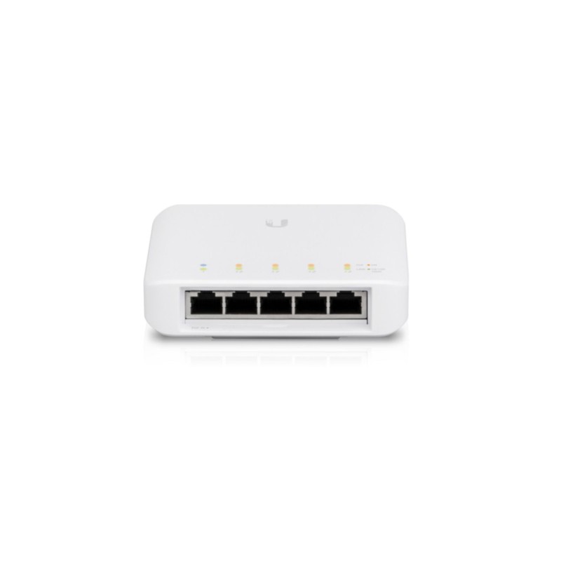 Ubiquiti UniFi Switch - USW-Flex - 5‑Port Gigabit (4x PoE), L2 Managed, White — Buy in Cyprus with Fast Delivery