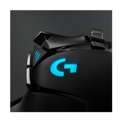 Logitech G502 HERO - 910-005470 - Wired Gaming Mouse, Black, 25600 DPI, 11 Programmable Buttons, RGB Lighting