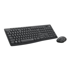 Logitech Wireless Combo MK295 - 920-009800 - Graphite, Silent Full-Size Keyboard & Ambidextrous Mouse (2.4 GHz USB)