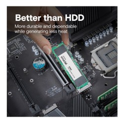 Crucial E100 - CT1000E100SSD8 - 1TB M.2 2280 NVMe PCIe 4.0 x4 SSD, 5000/4500 MB/s — Buy in Cyprus with Fast Delivery