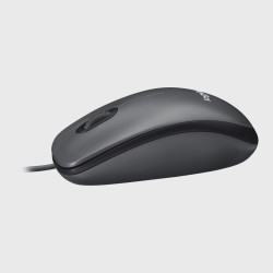 Logitech M100 - 910-006652 - Black Ambidextrous Optical Mouse, 1000 DPI, USB Type-A — Buy in Cyprus with Fast Delivery