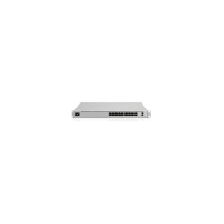 Ubiquiti UniFi Switch - USW-Pro-24 - 24x Gigabit RJ45, 2x SFP+ 10G, Silver, Rackmount, 1-year warranty