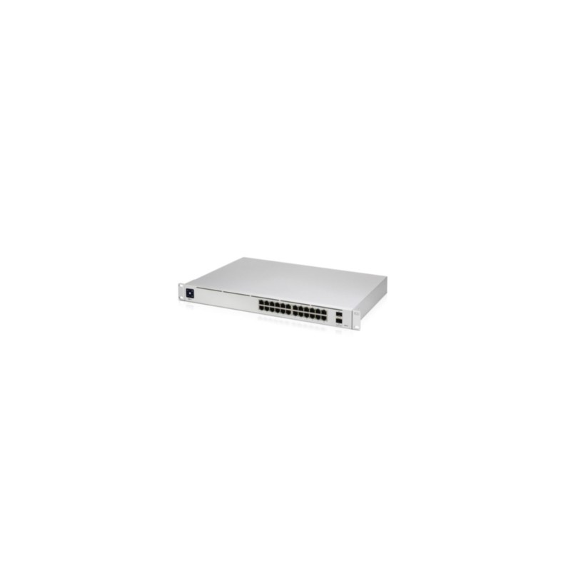 Ubiquiti UniFi Switch - USW-Pro-24 - 24x Gigabit RJ45, 2x SFP+ 10G, Silver, Rackmount, 1-year warranty
