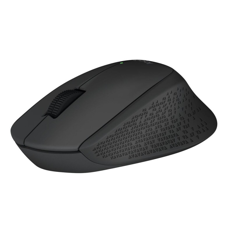 Logitech M280 Wireless Mouse - 910-004287 - Black, Right-Hand, 1000 DPI, 2.4 GHz Nano Receiver