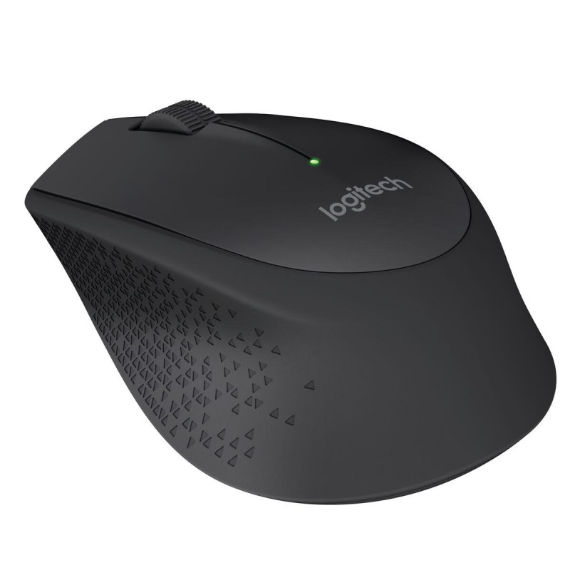 Logitech M280 Wireless Mouse - 910-004287 - Black, Right-Hand, 1000 DPI, 2.4 GHz Nano Receiver