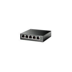 TP-Link TL-SG105PE - 5-Port Gigabit PoE+ Managed L2 Switch, 65W Budget, Black, Fanless — Buy in Cyprus with Fast Delivery