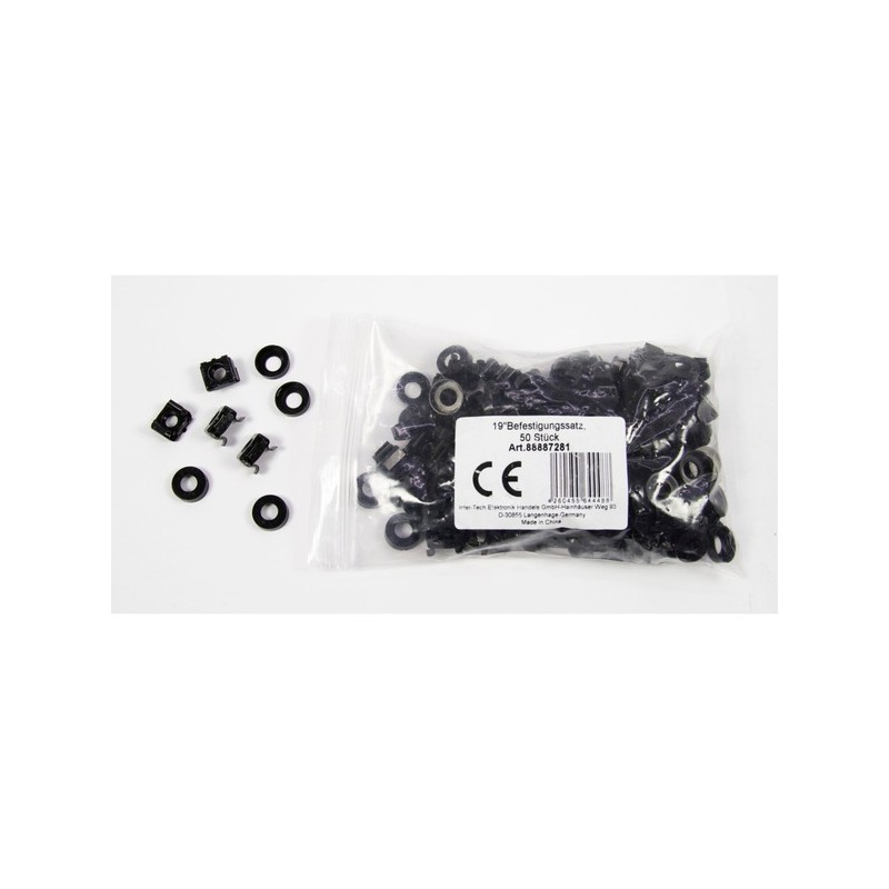 Cage Nuts Screw Set - 50 Pieces — Buy in Cyprus with Fast Delivery