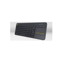 Logitech K400 Plus - 920-007127 - Wireless RF Touch Keyboard, German QWERTZ, Black — Buy in Cyprus with Fast Delivery