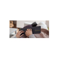 Logitech K400 Plus - 920-007127 - Wireless RF Touch Keyboard, German QWERTZ, Black — Buy in Cyprus with Fast Delivery