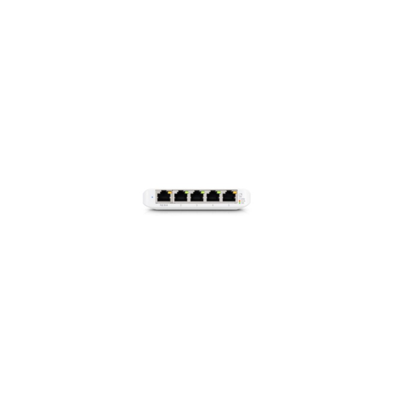 Ubiquiti UniFi Switch - USW-Flex-Mini - 5-Port Gigabit Managed, PoE/USB-C Powered, White — Buy in Cyprus with Fast Delivery