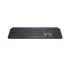Logitech MX Keys - 920-010244 - Graphite German Wireless Keyboard, Backlit, Multi-device, Rechargeable USB-C