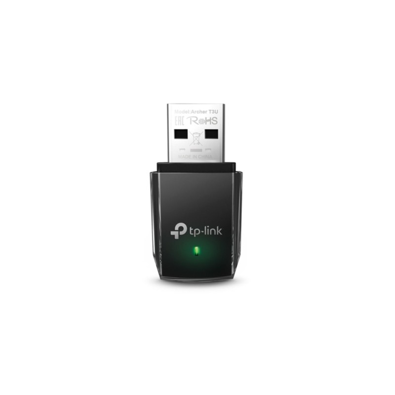 TP-Link Archer T3U - USB 3.2 Gen1 Dual-Band Wi-Fi Adapter AC1300, Black — Buy in Cyprus with Fast Delivery