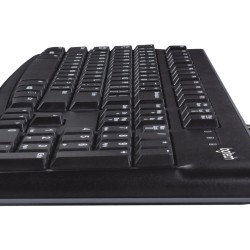 Logitech MK120 Wired Keyboard & Mouse Combo - 920-002562 - Black, USB, Full-size, US Layout — Buy in Cyprus with Fast Delivery